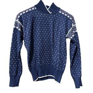 Vintage‎ Obermeyer Sweater Womens Medium Danielle Wool Acrylic Pullover Ski 90s